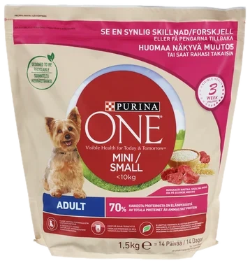 One Small Dog Adult 1.5kg Purina
