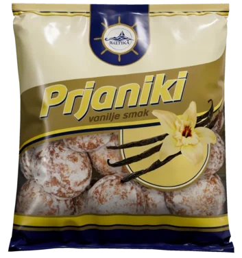 Prjaniki med Vanilje Smak 400g Baltika