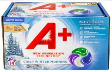 A+ Crisp Winter Morning Active4 Caps Box 14st