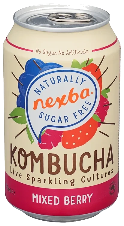 Nexba Kombucha Mixed Berry 0,33l boks