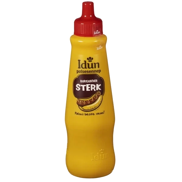 Idun Sennep Sterk 870g