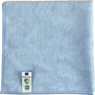 Rengjøringsklut, Abena Puri-line Basic, 40x40cm, Blå, Mikrofiber