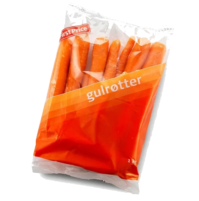 Gulrot 1kg pose First Price