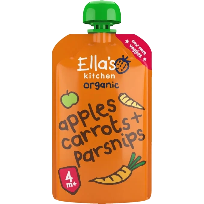 Klämmis Morot Äpple Palsternacka Puré