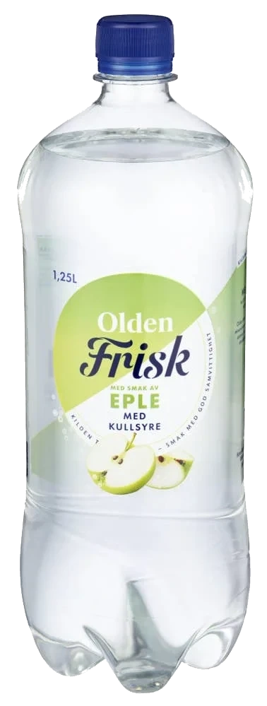 Olden Frisk Eple 1,25l flaske