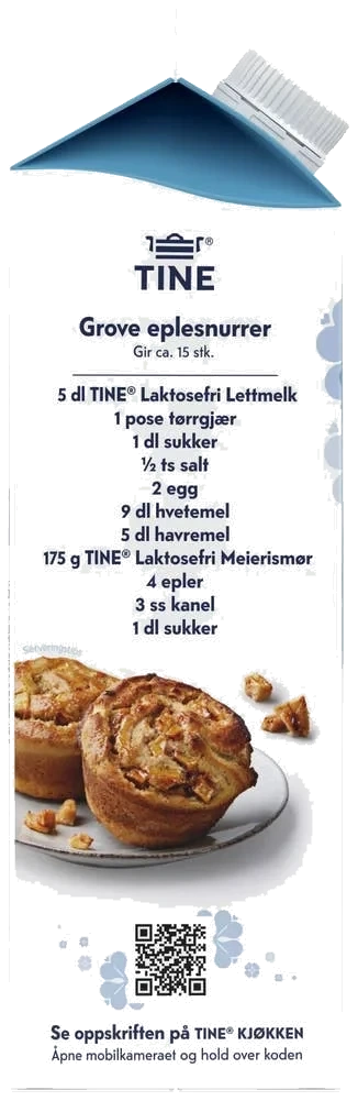 Tine Laktosefri Lettmelk