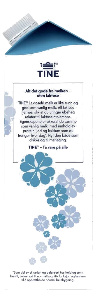 Tine Laktosefri Lettmelk