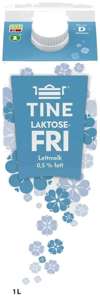 Tine Laktosefri Lettmelk