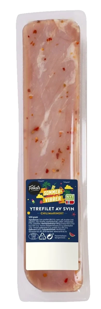 Svin Ytrefilet Chilimarinert 500g Sommervibber