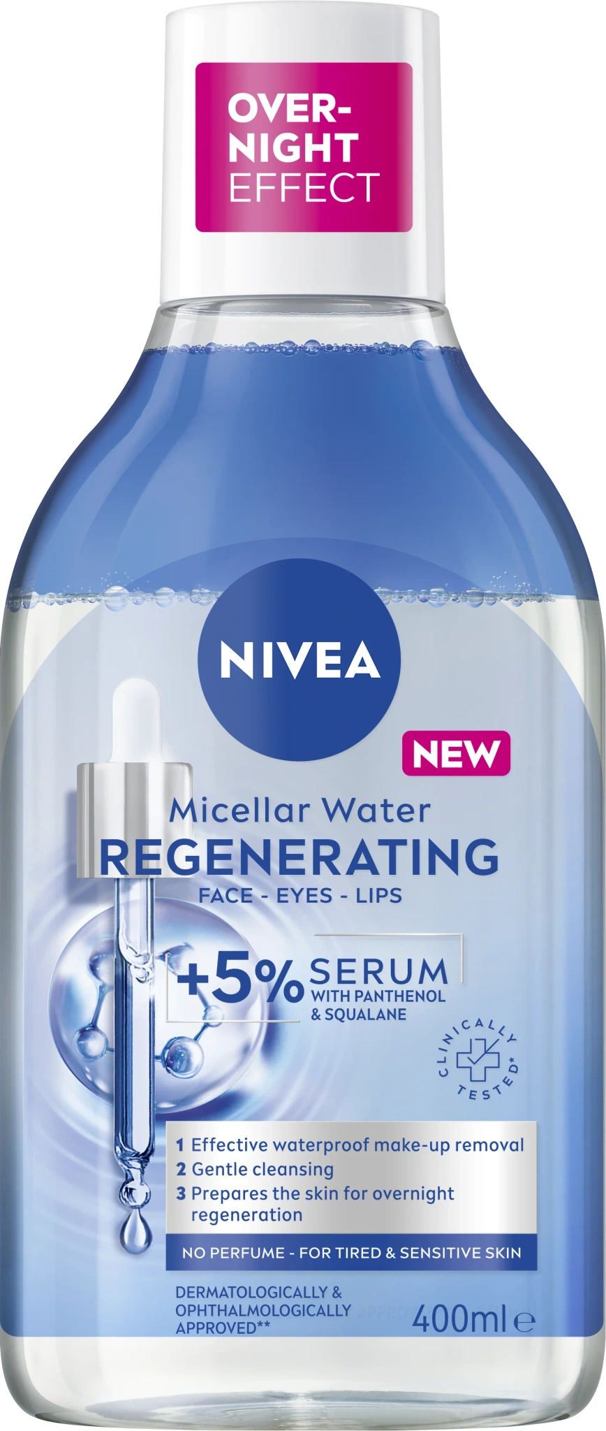Micellärvatten Regenerating