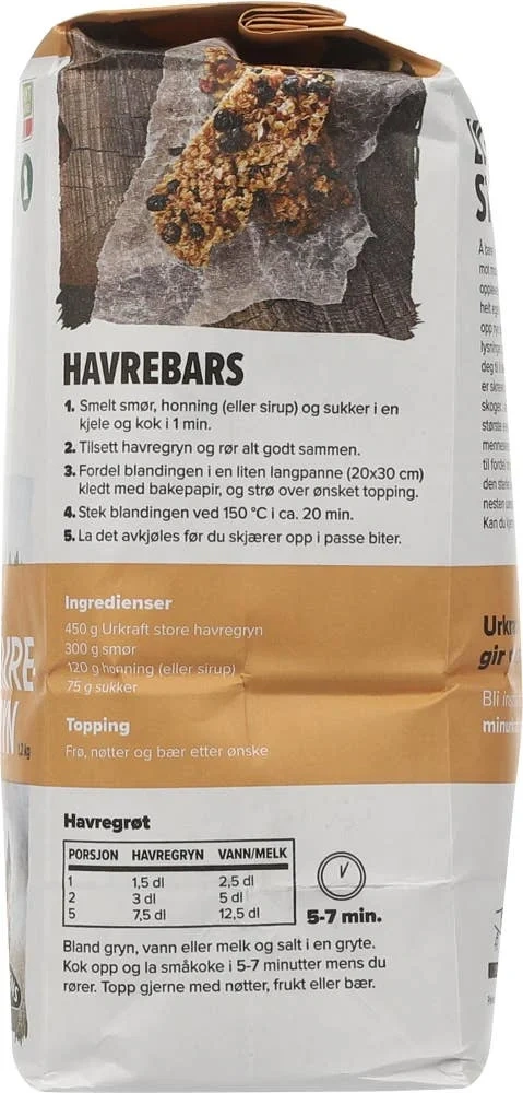 Urkraft Store Havregryn