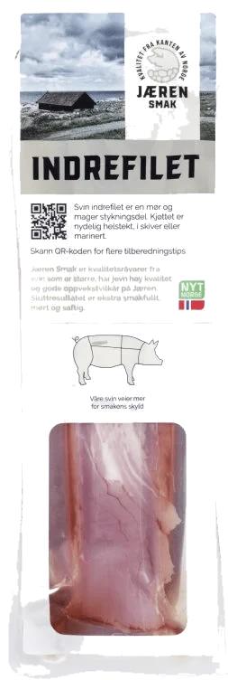 Svin Indrefilet Ca600g Prima Jæren