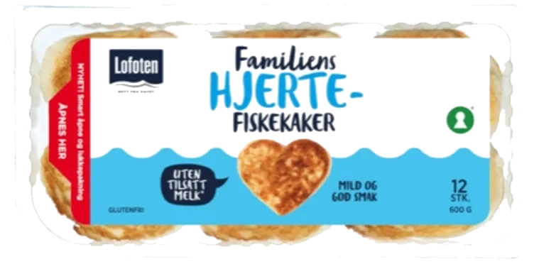 Fiskekaker Familiens 600g Lofoten