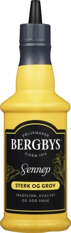 Sennep Sterk 465g Bergbys