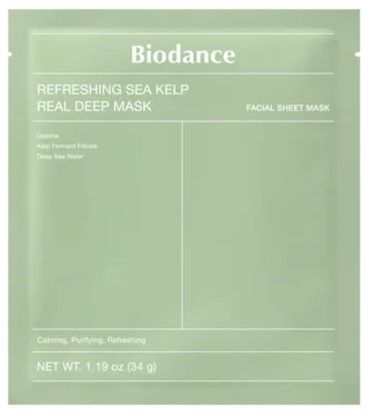 Biodance Refreshing Sea Kelp Real Deep Mask