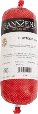 Kjøttdeig 450g Frys Hanssens