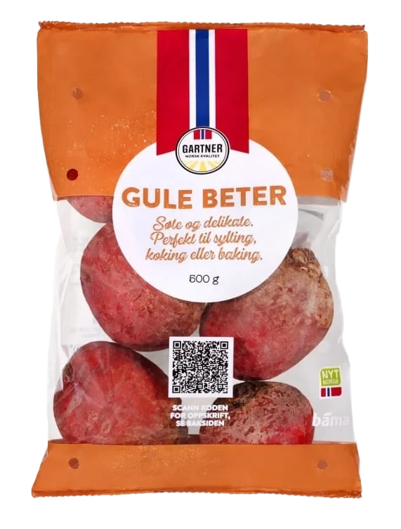 Gule Beter 500g pose