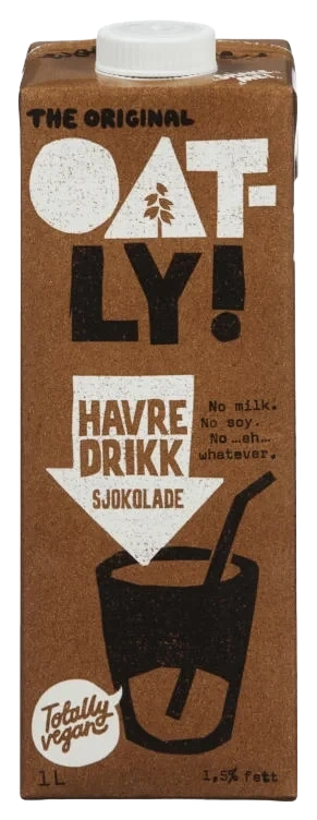 Havredrikk Sjokolade 1l Oatly