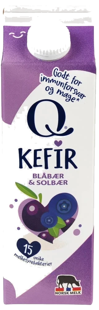 Kefir Blåbær & Solbær