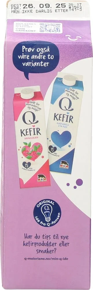 Kefir Blåbær & Solbær