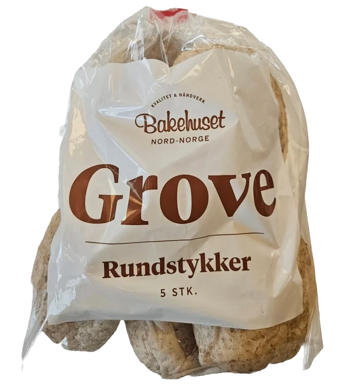 Rundstykker Grove 5pk 300g