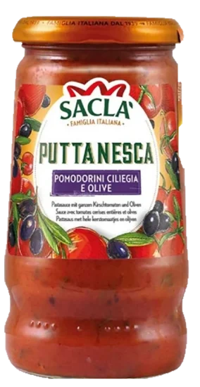 Pastasaus Puttanesca 350g