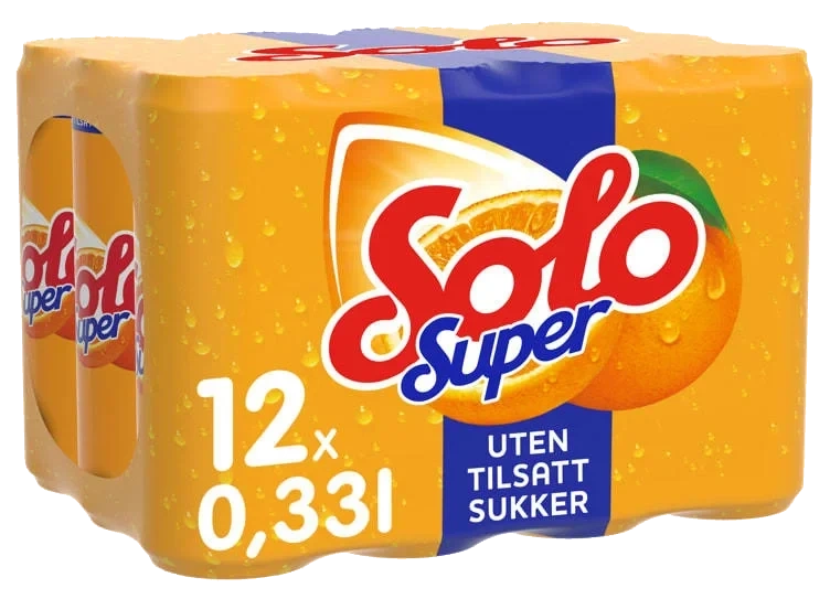 Solo Super 0,33lx12 boks Sleek