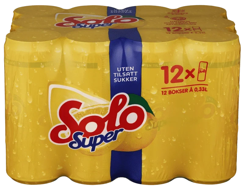 Solo Super 0,33lx12 boks Sleek