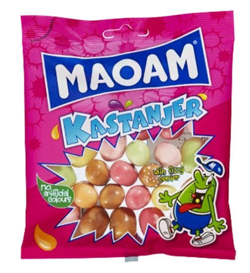 Maoam Kastanjer Wild Red Berries 120g