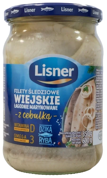 Sild Lisner Wiejskie 600g