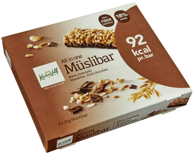 Karen Volf Muslibars Dark Chocolate 100g