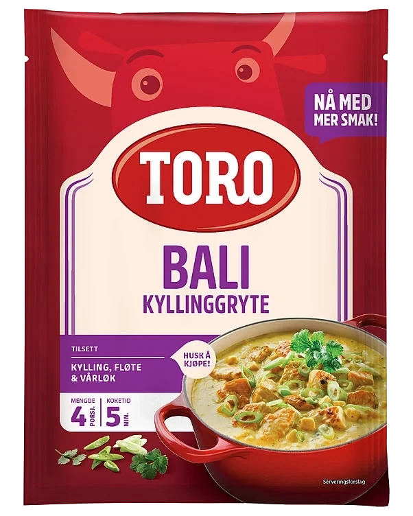Bali Kyllinggryte 81g Toro