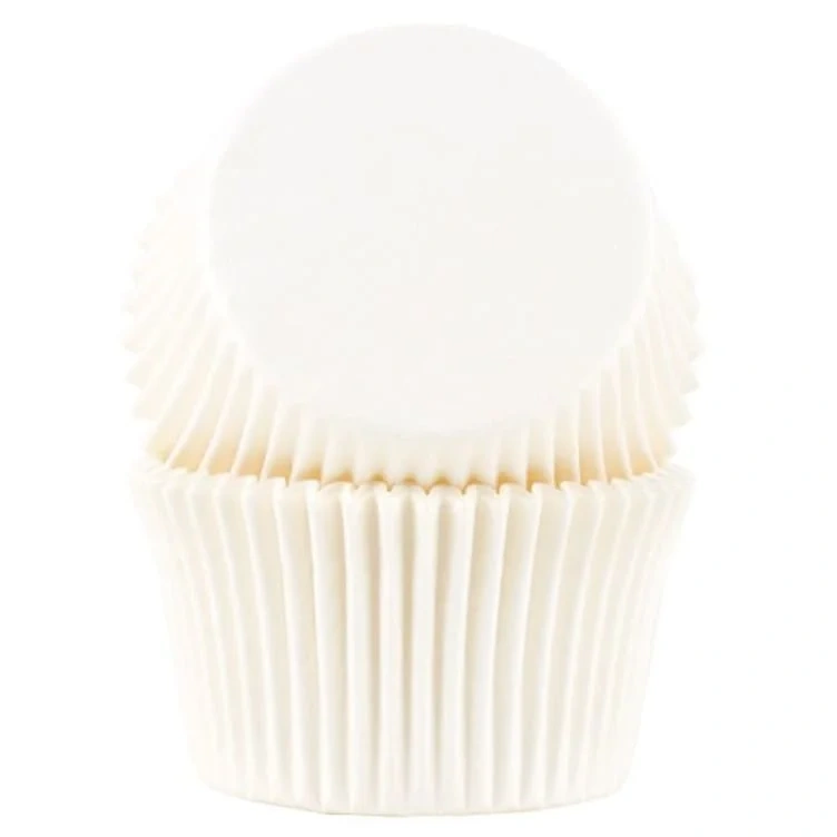 Muffinsform Hvit Jumbo 30stk Cacas