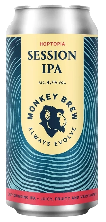 Hoptopia - Session Ipa 440ml 4.5% Alc