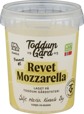 Norsk Mozzarella - Revet
