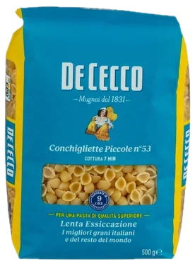 Conchigliette Piccole 500g De Cecco