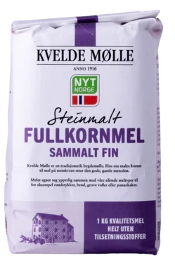 Hvetemel Sammalt 1kg Kvelde Mølle