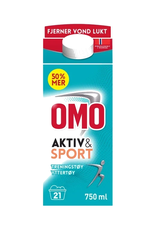 Omo Aktiv&Sport Tøyvask 750ml