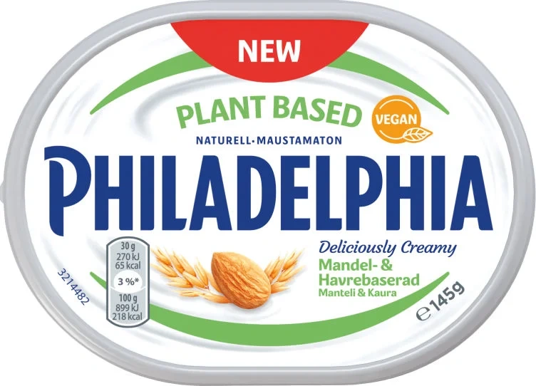 Philadelphia Naturell Plantebasert 145g