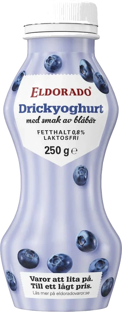 Drickyoghurt Blåbär Laktosfri 0,8%