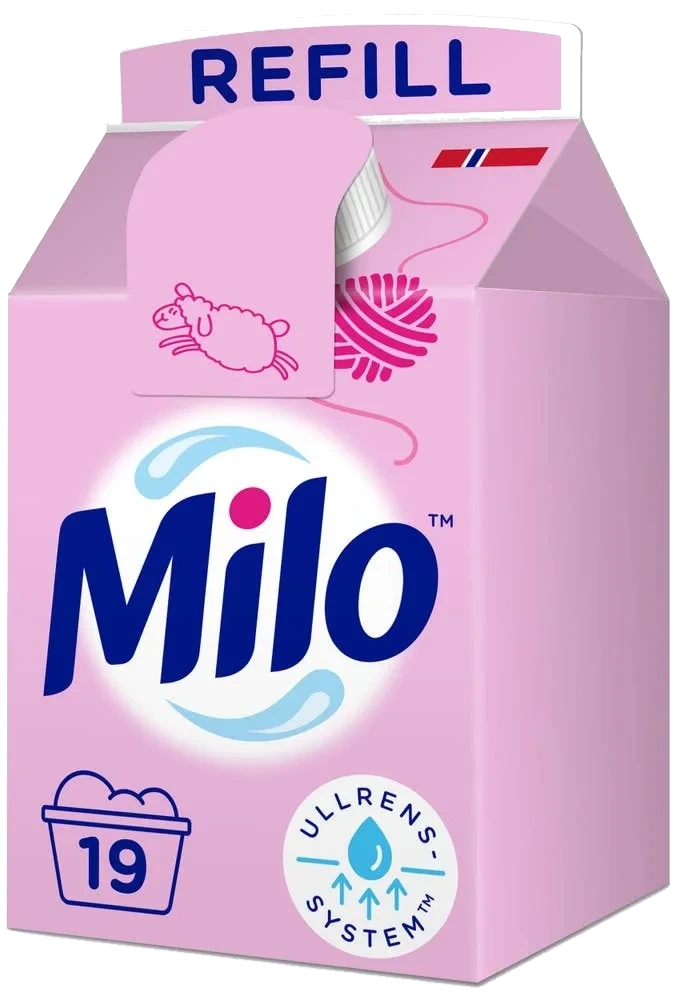 Milo Tøyvask Refill 490ml