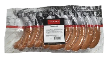 Vognpølser 2 kg Mydland