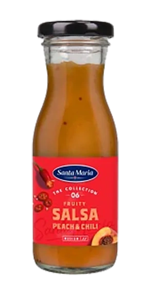 Fruity Salsa Peach & Chili Medium 155g