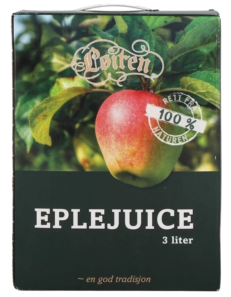 Kaldpresset Eplejuice