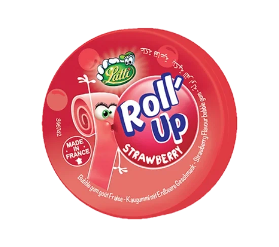 Lutti Roll Up Jordbærsmak 29g
