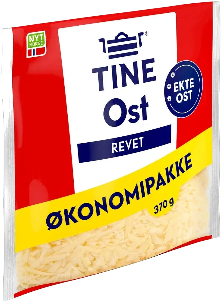 Ekte revet ost