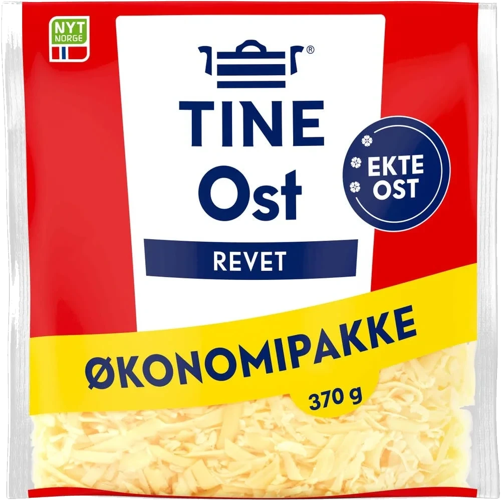Ekte revet ost