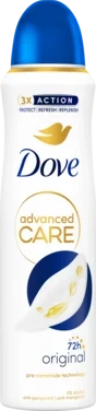 Dove Spray Deo Original Antiperspirant Advanced Care 150ml