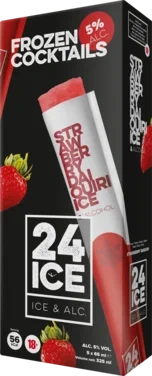 24 Ice Strawberry Daiquiri 6,5cl X 5