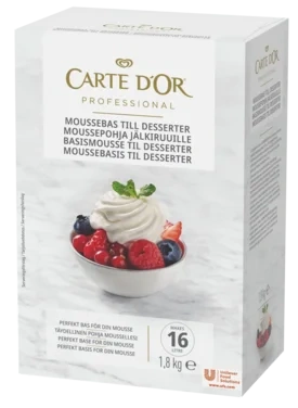 Moussebasis Dessert 1.8kg Pulver Carte D'or